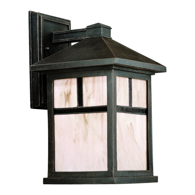 Lakshana Wall Light, Painted Rust / 14" H x 8" W x 9" D/Fluorescent