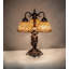 Tiffany Fishscale Arched Lamp-62469601-62521885