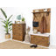Brundidge 8 Pair Solid Wood Flip Down Shoe Storage