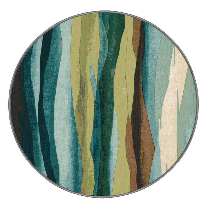 Mystic Glow Rug, Round 6'