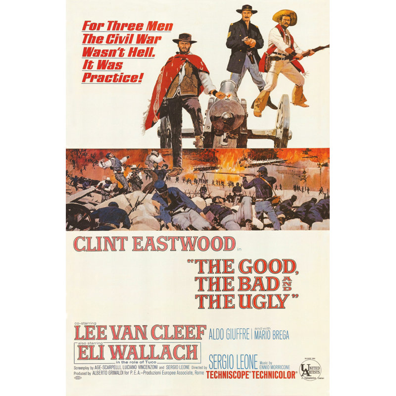 The Good the Bad and the affreux, H 40 po x l 27 po