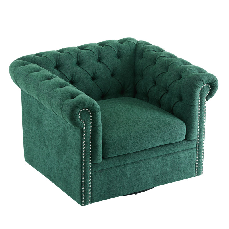 Fauteuil club pivotant Roomfitter Chesterfield