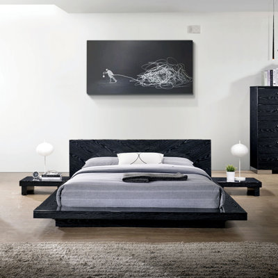 Ensemble de chambre configurable avec lit à panneaux Alayah