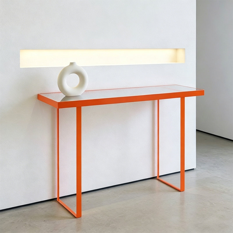 Haubert, 31.5" H x 47.24" W x 13.77" D, Orange