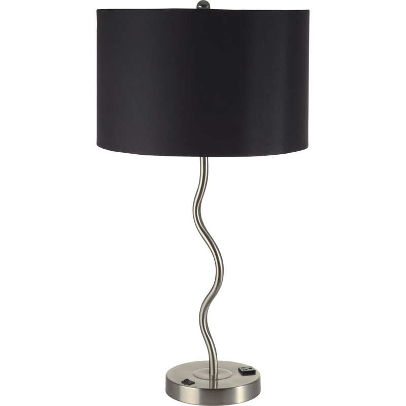 Swisher Metal Table Lamp, Black