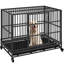 Cage pour chien indestructible pour chiens de taille moyenne à grande-1431475426