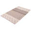Tapis rose nouvel âge en laine 5 pi x 8 pi 5 po Demiah