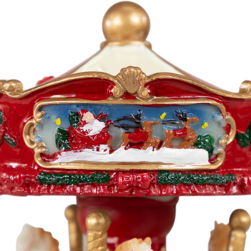 Boîte à musique de Noël 6,5 po