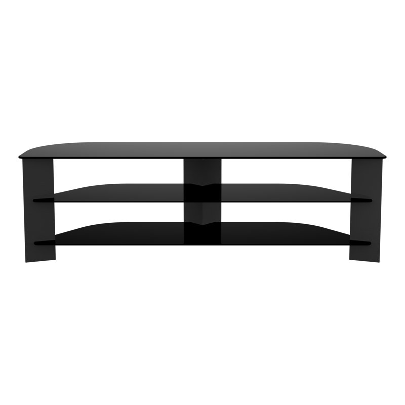 Weist Unfinished TV Stand for TVs up to 65", Black