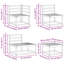 213.5cm Wide Patio Sectional Set