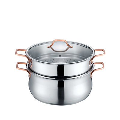 Concord Cookware 4 Quarts Stainless Steel Steamer Pot