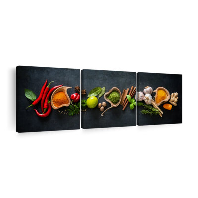 " Spices For Cooking " 3 - Pieces