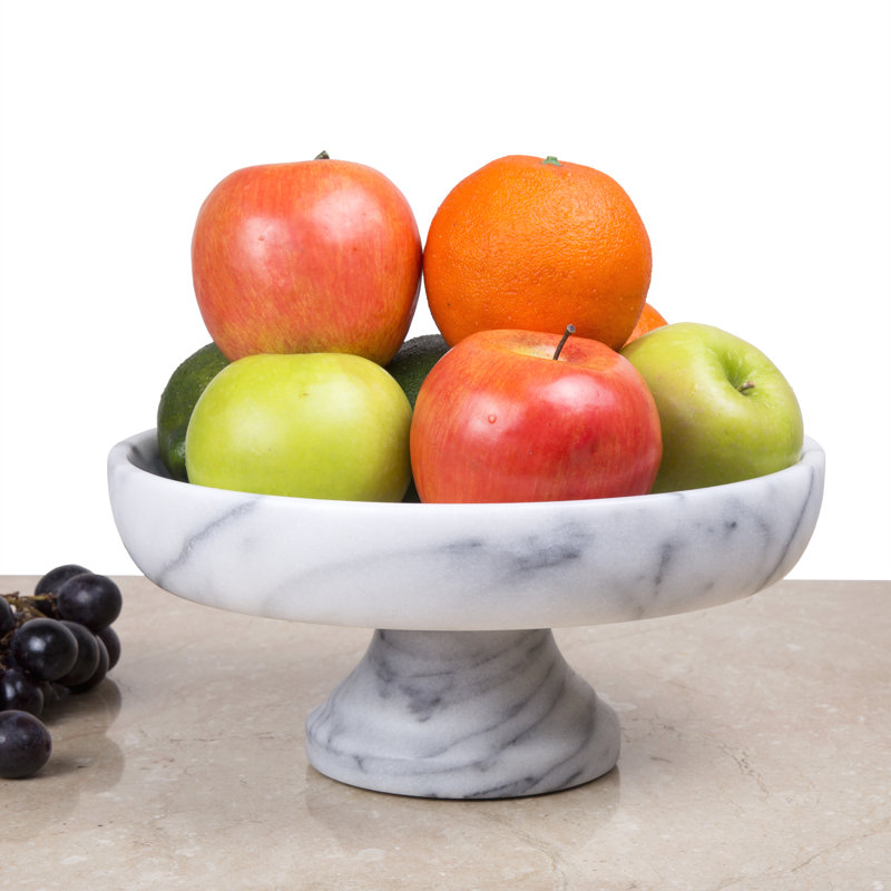 Bol à fruits Beason, Blanc cassé