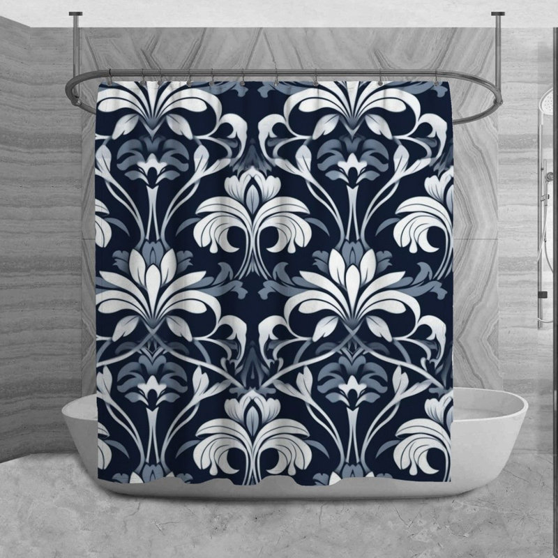 Rideau de douche Yila, H 73 po x l 70 po