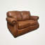 Causeuse en cuir brun 100% cuir Canyon-150006410-150006411-150006415