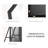 Eleah 71'' x26'' Aluminum Arched Full Length Mirror-2118478099