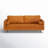 Geo 84 inch Genuine Leather Sofa-213418954