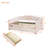 Upholstered Daybed In Beige With Two Practical Drawers And A Stable Structure Textile - Add Cozy Vibe To Your Living Area-1971677038