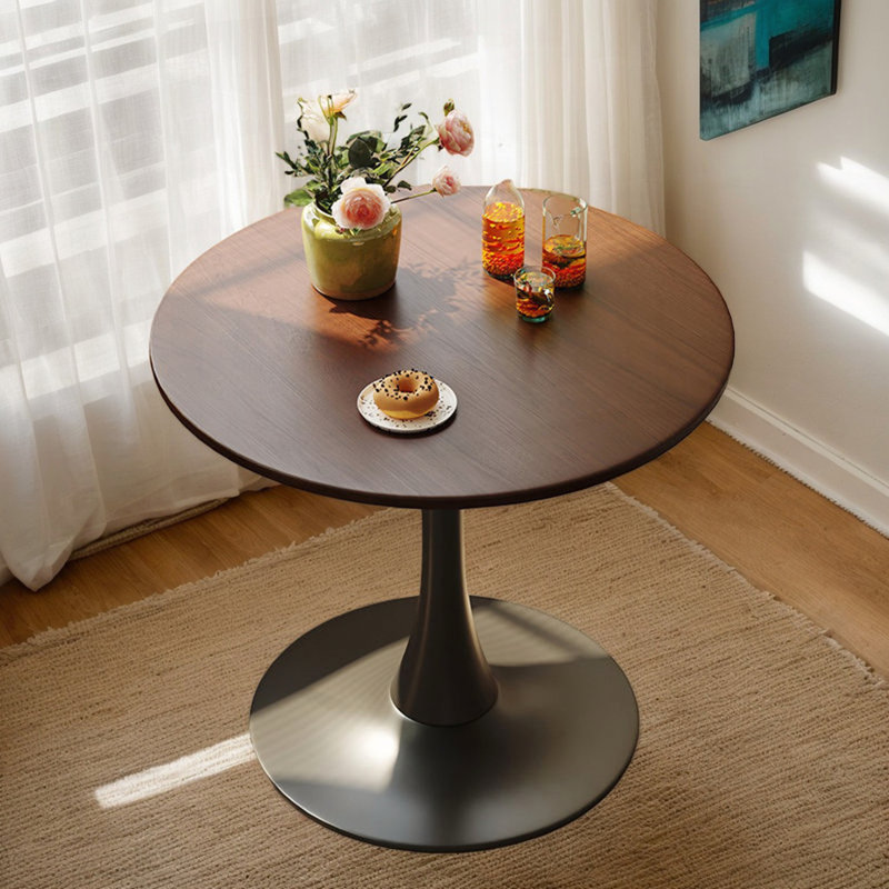 Table basse ronde de salon Mid-Century