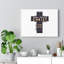 Things Through Christ Cross - Wrapped Canvas Print-1082266219