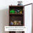 Simple single door standard bookcase