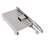 DOMINTY Stainless Steel Manual Meat Tenderizer