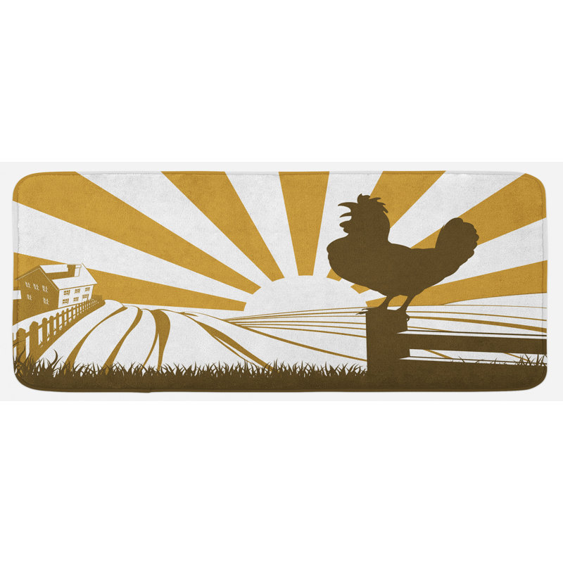 Tapis de cuisine Rooster