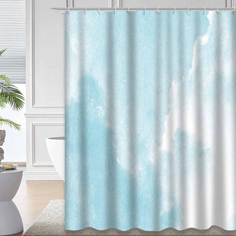Rideau de douche Sky Clouds, L 72 po x l 72 po