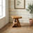 Cedar Wood Small Stool