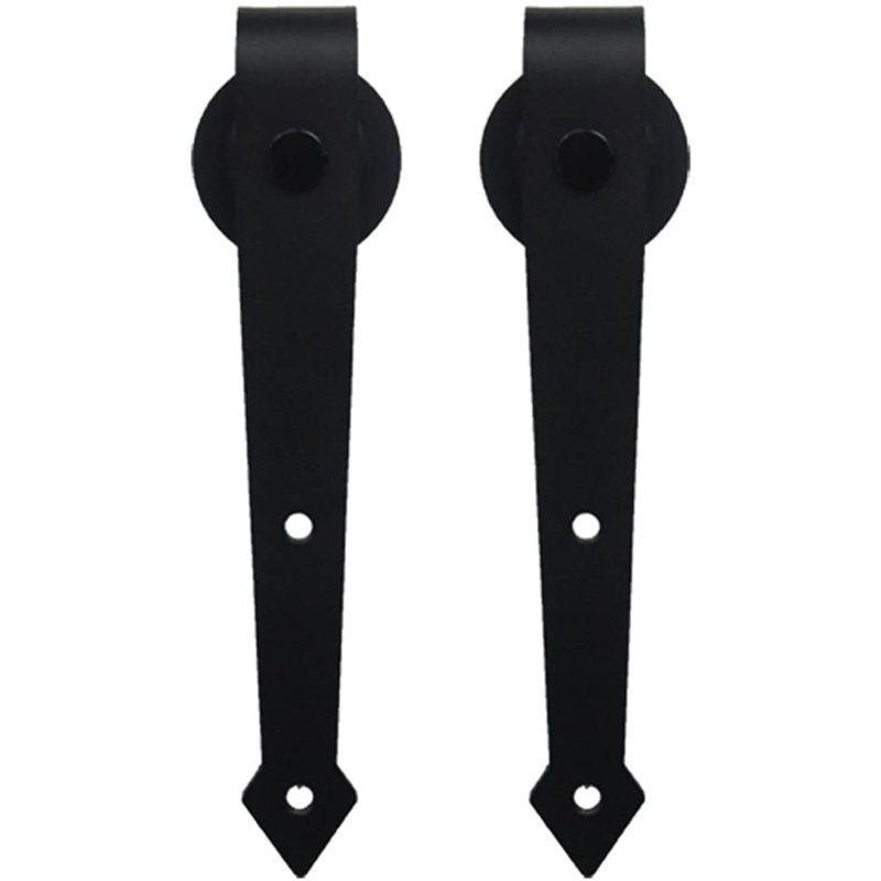 Ensemble de quincaillerie de porte de grange standard à double rail, 96 po