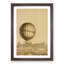 Hot Air Balloon Above Versailles Palace - Picture Frame Painting Print-55763746-55763749