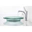 Spun Glass® ARTIST EDITIONS Oval Faceted Glass Bathroom Vessel Sink-11889129