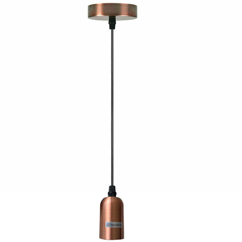 Aniston 1 - Light Bulb Pendant, Copper