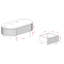 Ensemble de 3 tables basses avec rangement Bembry-87380046-127420038