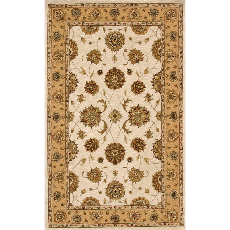 Darby Home Co Java Oriental Handmade Ivory Area Rug - Wayfair Canada
