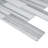Ecoglassify 11.82 in. x 11.82 in. Brick Joint Matte Glass Mosaic Tile