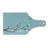 Ambesonne Snowy Trees Tempered Glass Cutting Board Snowflakes on Branches Blue Grey Dark Cocoa