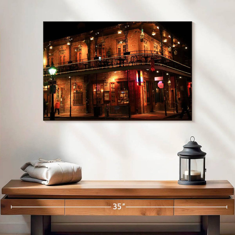 Harpa French Quarter New Orleans, 26" H x 39" W