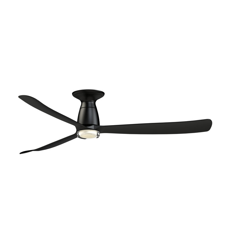 Ventilateur de plafond intelligent d'intérieur / extérieur Kute, Noir, Noir