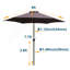 Parasol de patio 9 pi-967971322