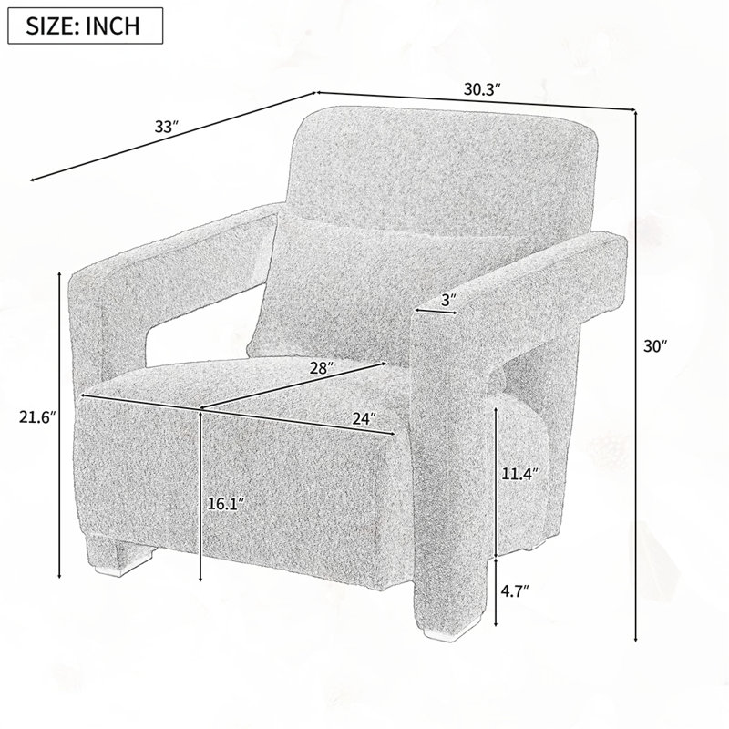 Fauteuils d'appoint à angle droit (1 pièce), Vert