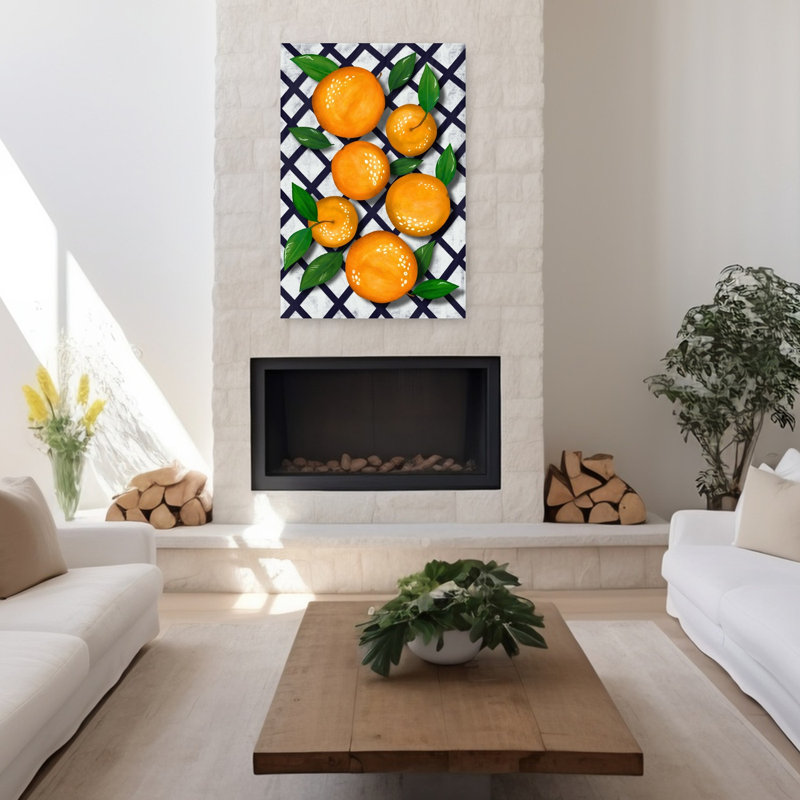 Art mural frais et frais, H 48 po x l 32 po