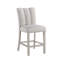 Ensemble de 2 tabourets de bar Magaly Beige