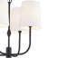 Lustre traditionnel / classique à 4 lumières Adaneli