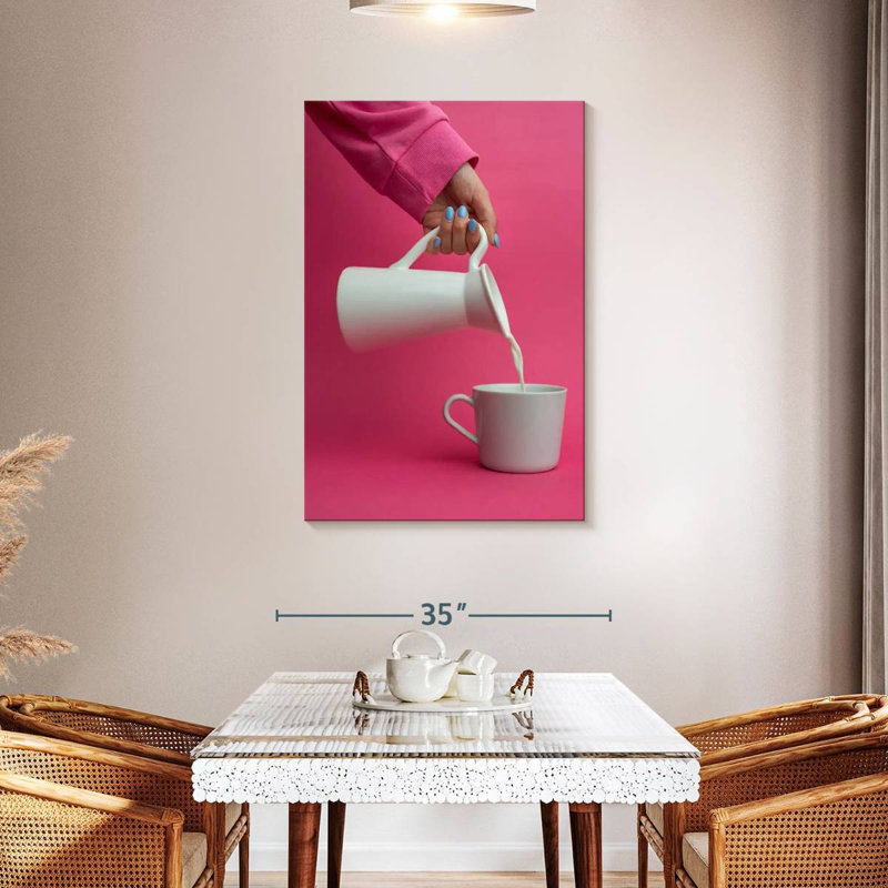 Yarlin Pouring Milk, 45" H x 30" W