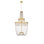 Mademoiselle 3 - Light Wrought Iron LED Chandelier