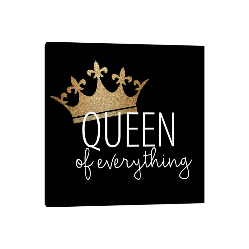 Queen Of Everything by Kimberly Allen - Wrapped Canvas Print, 30.48 cm H x 30.48 cm W