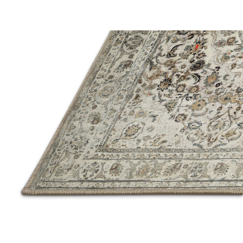Cartie Oriental Indoor Rug, Rectangle 4' x 6'