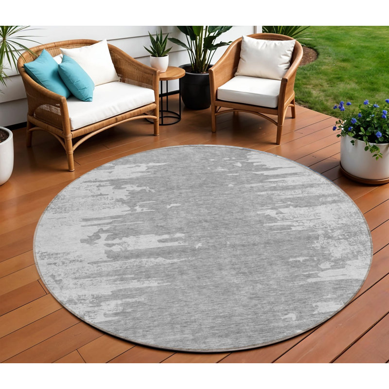 Tapis rond 8 po