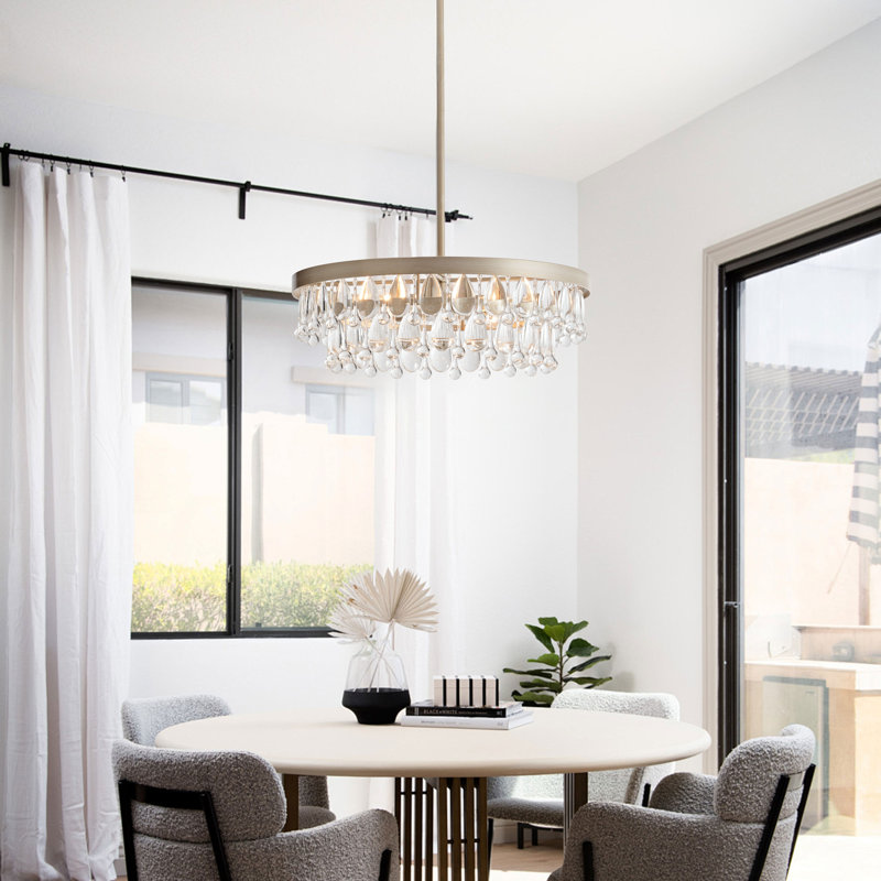 Lustre en cristal 4 lumières Viviana